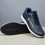 Premium Men's Casual Sports Sneakers – Navy Blue