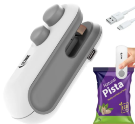 2-in-1 USB Rechargeable Mini Bag Sealer & Cutter