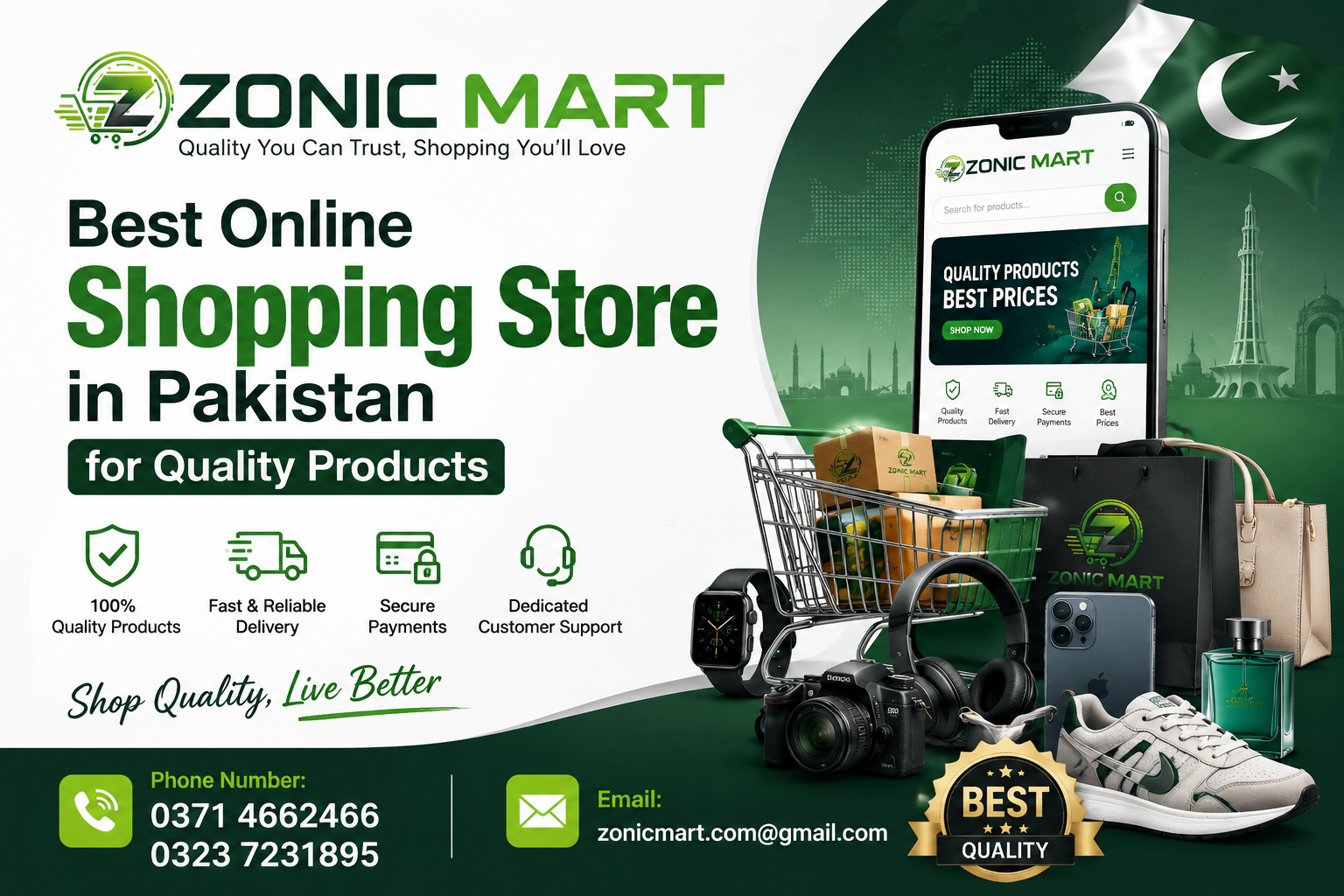 Best Online Shopping Store in Pakistan for Quality Products